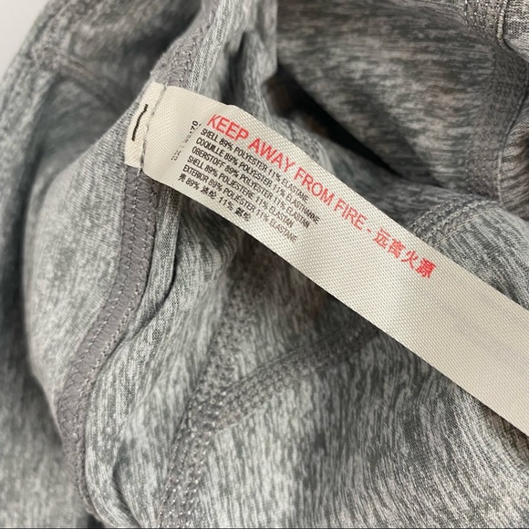 NEW Free People Movement High Rise Gray You’re A Peach 7/8 Leggings Size Small - Picture 7 of 12